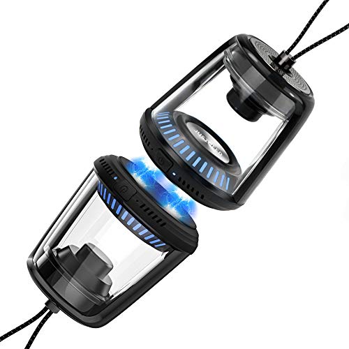 Waterproof Portable Bluetooth Speaker Wireless with Lights deals (2 Pack)